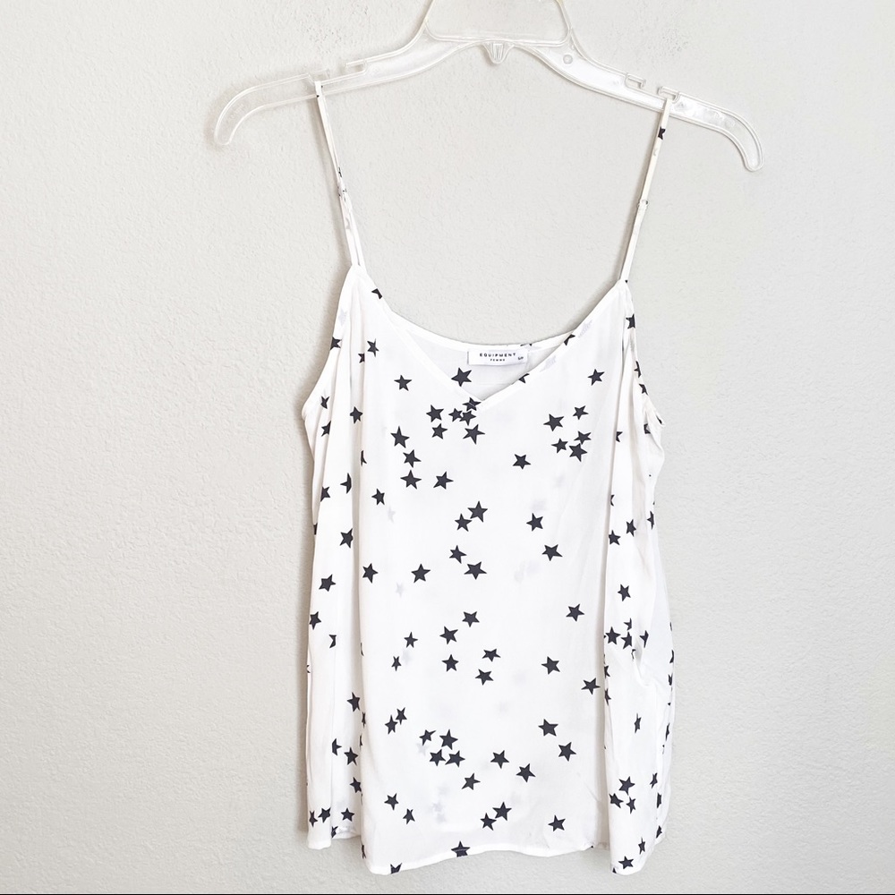 Equipment Layla Silk Star Print Cami